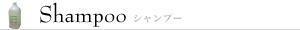 シャンプー